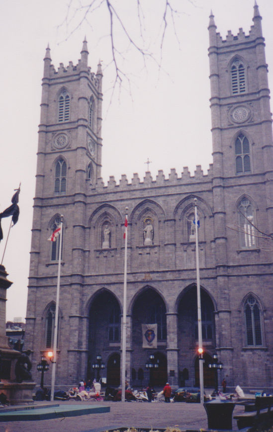 Basílica de Notre-Dame.