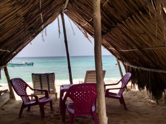 Isla Barú, en Cartagena, Colombia.