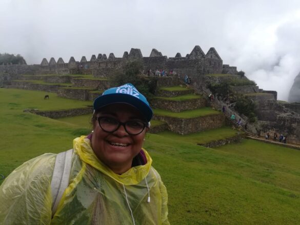Panorámica de Machu Picchu.