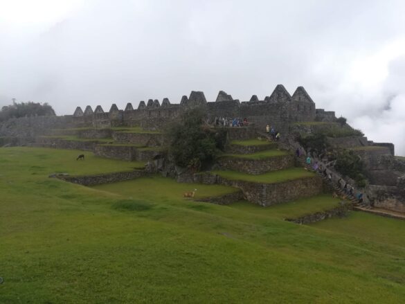 Machu Pichu una maravilla del mundo moderno.